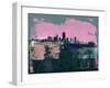 San Francisco Abstract Skyline I-Emma Moore-Framed Art Print