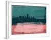 San Francisco Abstract Skyline II-Emma Moore-Framed Art Print