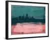 San Francisco Abstract Skyline II-Emma Moore-Framed Art Print