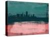 San Francisco Abstract Skyline II-Emma Moore-Stretched Canvas