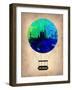 San Francisco Air Balloon-NaxArt-Framed Art Print