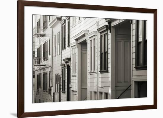 San Francisco Ally-Christian Peacock-Framed Giclee Print