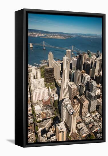 San Francisco Aloft-Steve Gadomski-Framed Stretched Canvas