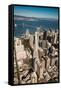 San Francisco Aloft-Steve Gadomski-Framed Stretched Canvas