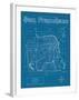 San Francisco Artistic Blueprint Map-Christopher Estes-Framed Art Print