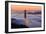 San Francisco At Sunrise, Behind The Golden Gate Bridge And A Low Blanket Of Fog-Joe Azure-Framed Photographic Print