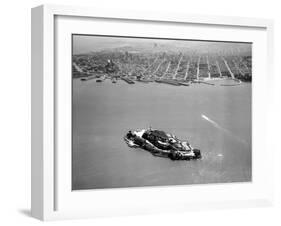 San Francisco Bay Alcatraz-null-Framed Premium Photographic Print