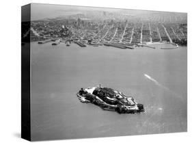 San Francisco Bay Alcatraz-null-Stretched Canvas