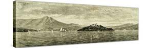 San Francisco Bay and Alcatraz Island 1891, USA-null-Stretched Canvas