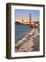 San Francisco Bay and Golden Gate Bridge, San Francisco, California, USA-null-Framed Art Print