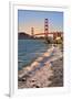 San Francisco Bay and Golden Gate Bridge, San Francisco, California, USA-null-Framed Art Print