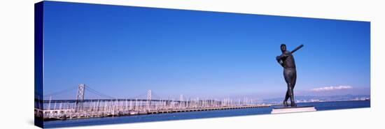 San Francisco Bay, Bay Bridge, San Francisco, California, USA-null-Stretched Canvas