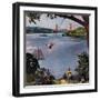 "San Francisco Bay Boys", May 26, 1956-John Falter-Framed Giclee Print