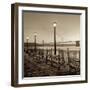 San Francisco Bay Bridge at Dusk-Alan Blaustein-Framed Photographic Print