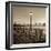 San Francisco Bay Bridge at Dusk-Alan Blaustein-Framed Photographic Print