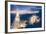 San Francisco Bay Bridge Night Cityscape, California-Vincent James-Framed Photographic Print