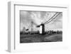 San Francisco Bay Bridge under Construction-null-Framed Photographic Print