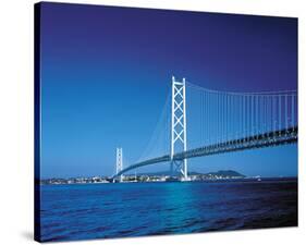 San Francisco Bay Bridge-null-Stretched Canvas