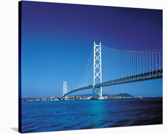 San Francisco Bay Bridge-null-Stretched Canvas