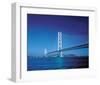 San Francisco Bay Bridge-null-Framed Art Print