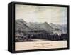 San Francisco Bay in 1850-null-Framed Stretched Canvas