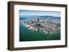 San Francisco Bay Piers Aloft-Steve Gadomski-Framed Photographic Print