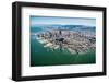 San Francisco Bay Piers Aloft-Steve Gadomski-Framed Photographic Print