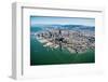 San Francisco Bay Piers Aloft-Steve Gadomski-Framed Photographic Print