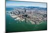 San Francisco Bay Piers Aloft-Steve Gadomski-Mounted Photographic Print