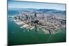 San Francisco Bay Piers Aloft-Steve Gadomski-Mounted Photographic Print
