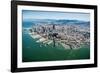 San Francisco Bay Piers Aloft-Steve Gadomski-Framed Photographic Print