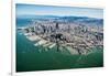 San Francisco Bay Piers Aloft-Steve Gadomski-Framed Photographic Print