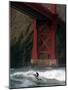 San Francisco Bay Surfer-Dan Krauss-Mounted Photographic Print