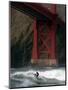 San Francisco Bay Surfer-Dan Krauss-Mounted Photographic Print