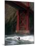 San Francisco Bay Surfer-Dan Krauss-Mounted Photographic Print