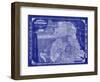 San Francisco Blueprint-Adam Shaw-Framed Art Print