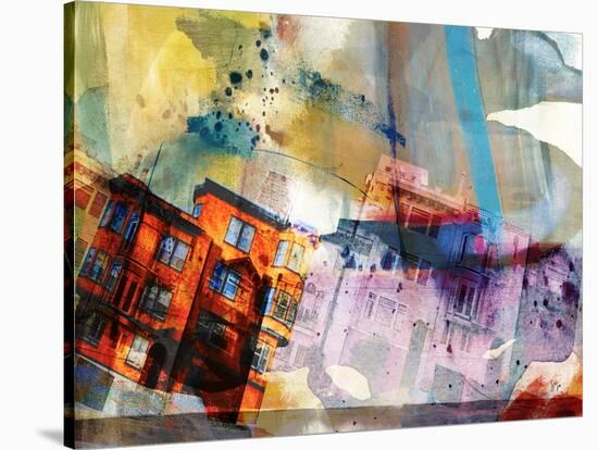 San Francisco Buildings III-Sisa Jasper-Stretched Canvas