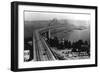 San Francisco, CA Bay Bridge and Yerba Buena Island Photograph - San Francisco, CA-Lantern Press-Framed Art Print