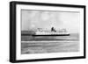 San Francisco, CA Bay with Redwood Empire Ferry Photograph - San Francisco, CA-Lantern Press-Framed Art Print