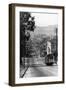 San Francisco, CA Cable Cars on Fillmore St. Hill Photograph - San Francisco, CA-Lantern Press-Framed Art Print