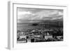 San Francisco, CA City View Photograph - San Francisco, CA-Lantern Press-Framed Art Print