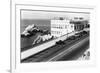San Francisco, CA Cliff House and Seal Rocks Photograph - San Francisco, CA-Lantern Press-Framed Premium Giclee Print