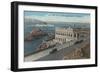 San Francisco, CA - Cliff House and Seal Rocks View-Lantern Press-Framed Art Print