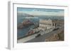 San Francisco, CA - Cliff House and Seal Rocks View-Lantern Press-Framed Art Print