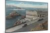 San Francisco, CA - Cliff House and Seal Rocks View-Lantern Press-Mounted Art Print