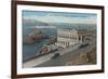 San Francisco, CA - Cliff House and Seal Rocks View-Lantern Press-Framed Art Print