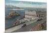 San Francisco, CA - Cliff House and Seal Rocks View-Lantern Press-Mounted Art Print