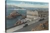 San Francisco, CA - Cliff House and Seal Rocks View-Lantern Press-Stretched Canvas