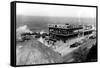 San Francisco, CA Cliff House View and Seal Rocks Photograph - San Francisco, CA-Lantern Press-Framed Stretched Canvas