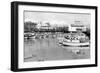 San Francisco, CA Fisherman's Wharf Waterfront Photograph - San Francisco, CA-Lantern Press-Framed Art Print